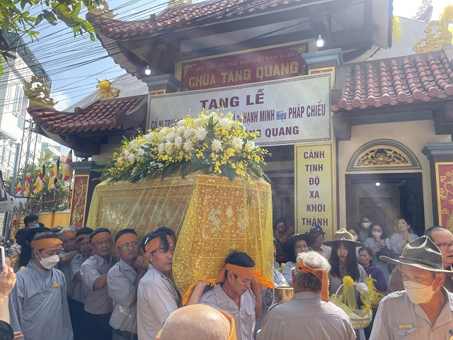 Lễ truy niệm và phụng tống kim quan NT. Thích Nữ Hạnh Minh trà tỳ